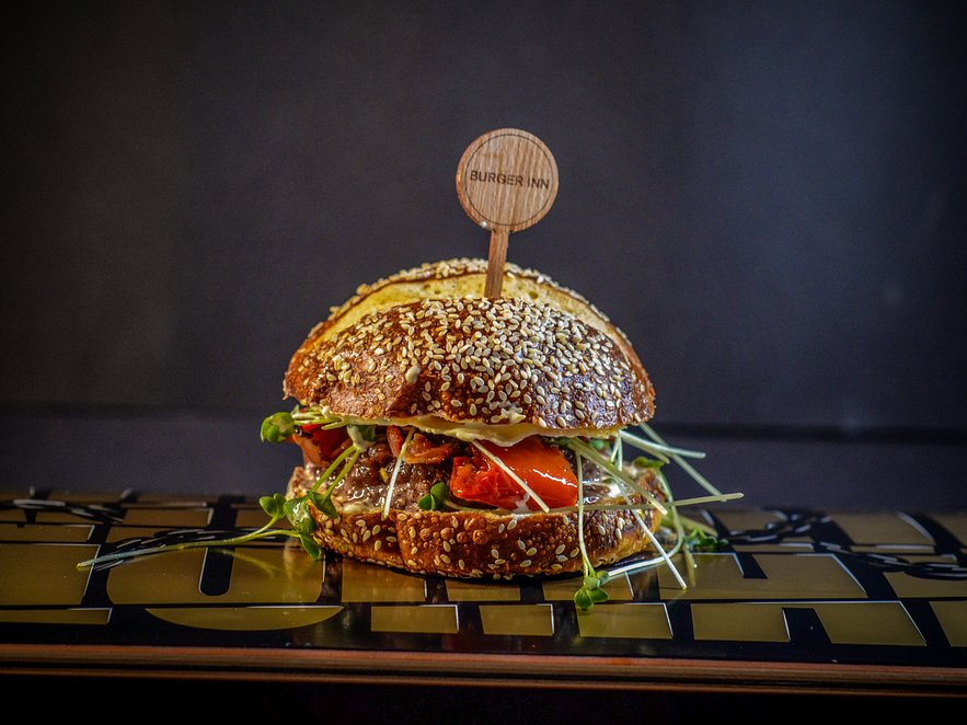 Parmesan Ninja Burger