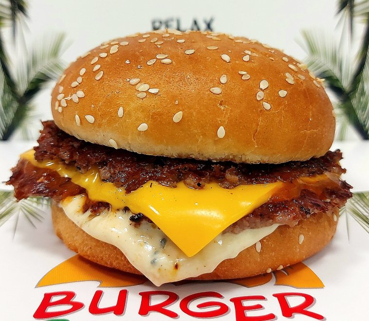 Blue Cheese Smash Burger