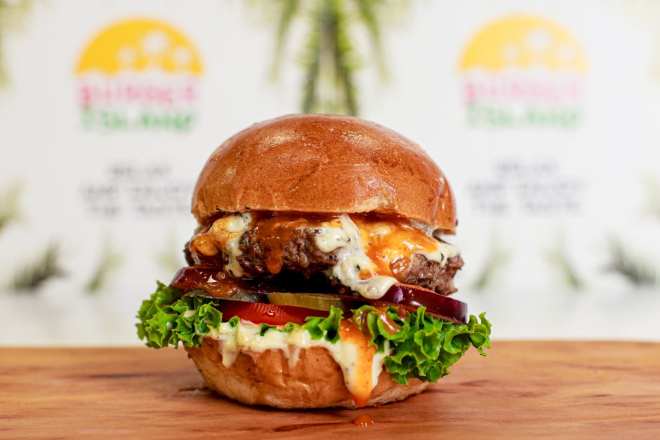 Stormy Blue Burger