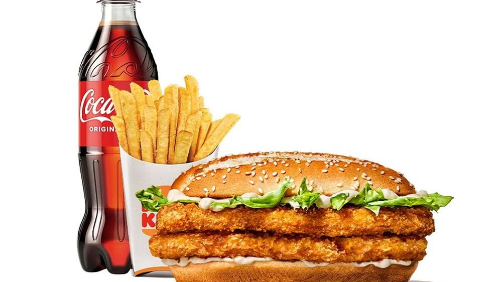 Double Long Chicken Menü