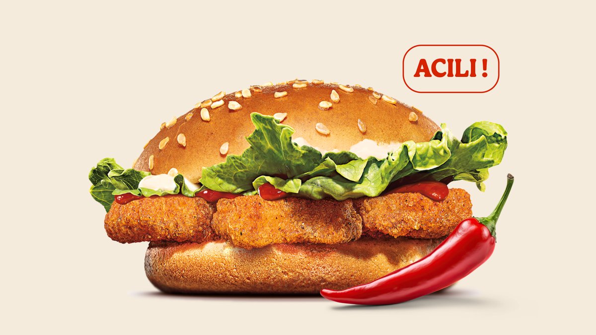 Acılı Çikenburger 🌶