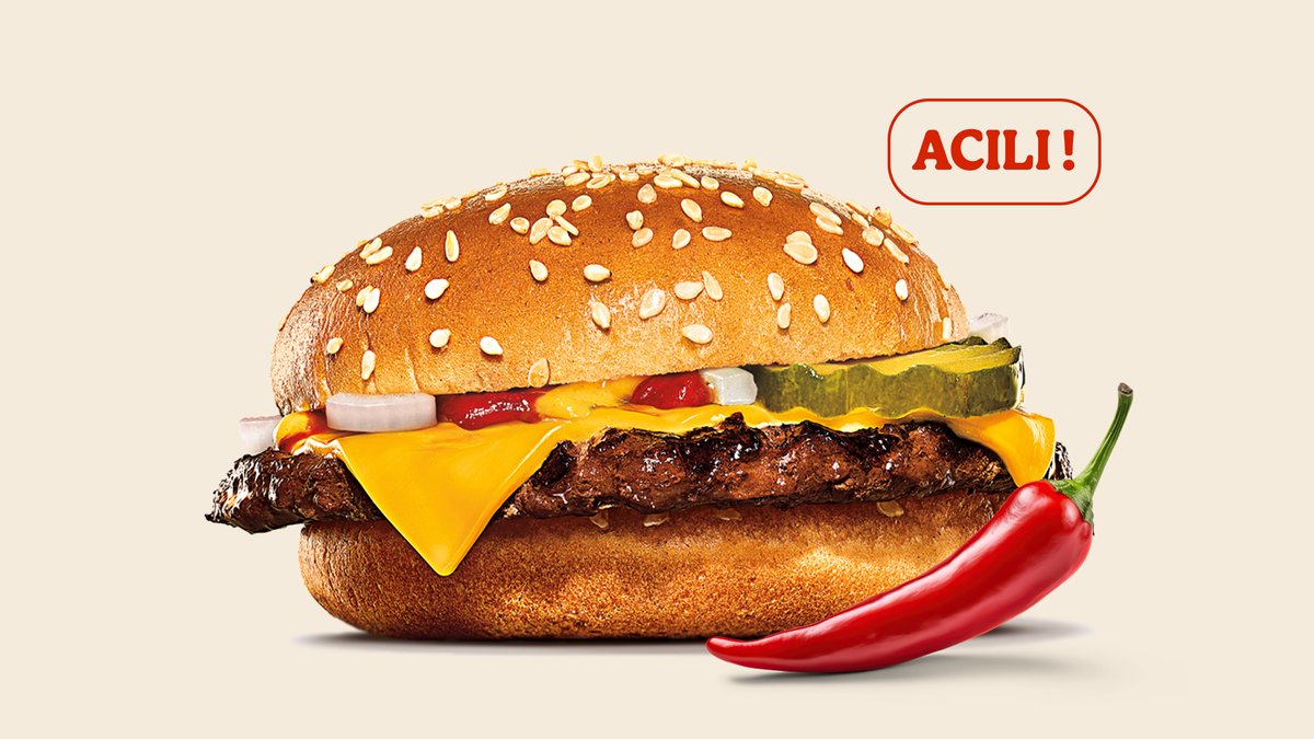 Acılı Çizburger 🌶