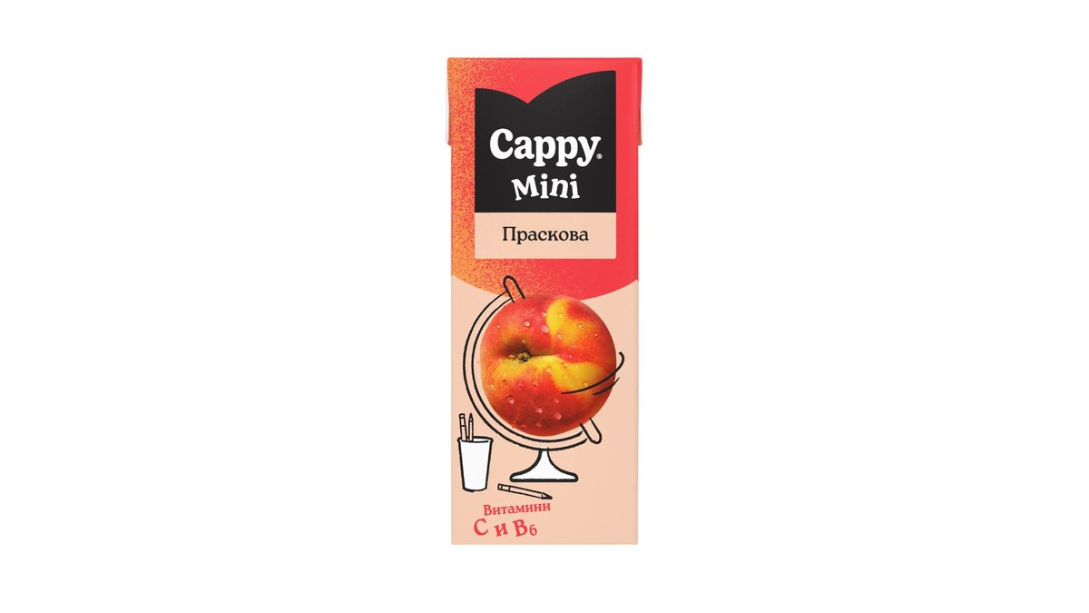 Сок Cappy праскова 200мл