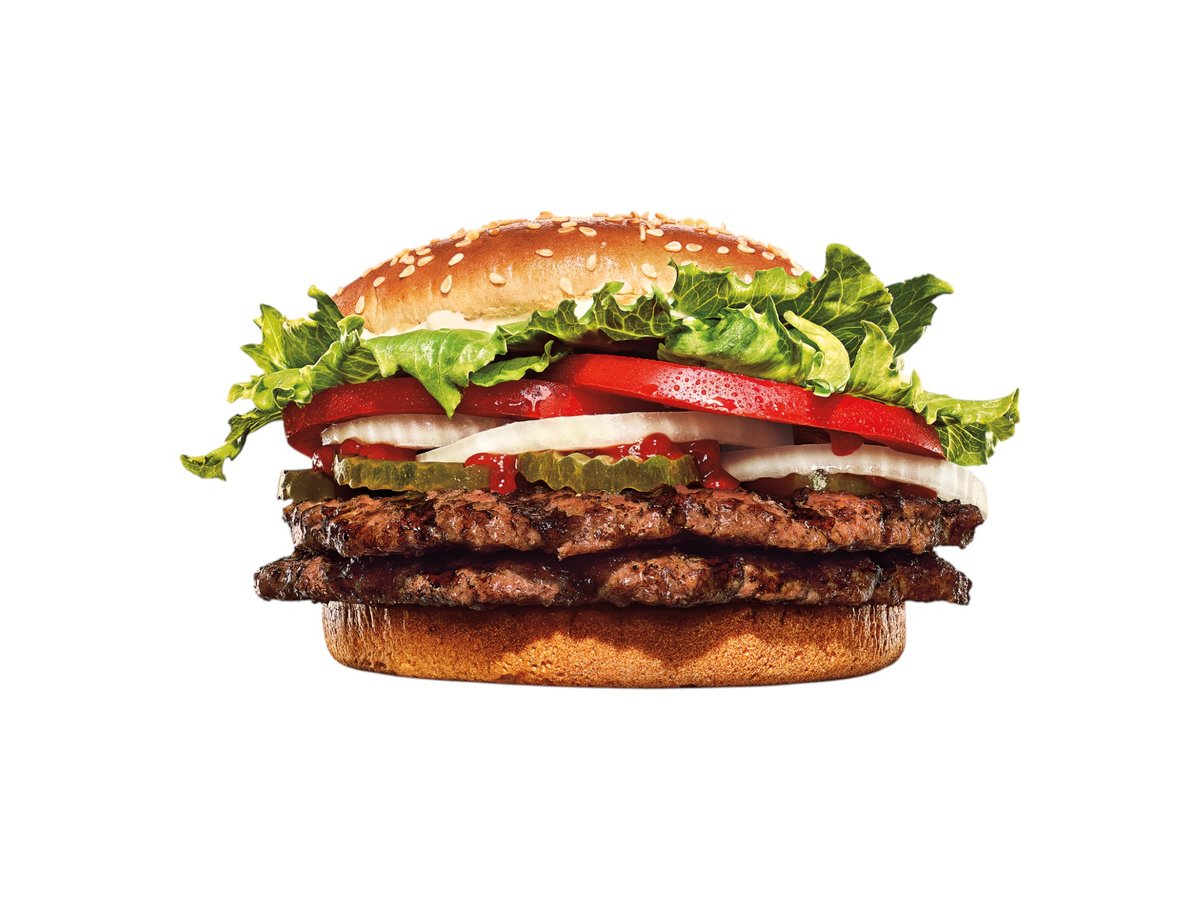 Бургер Двоен Whopper (340г)