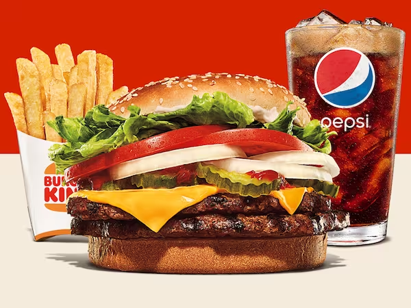 Combo Whopper Duplo