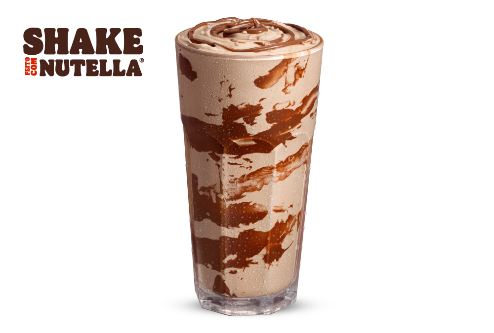 Shake Feito Com Nutella