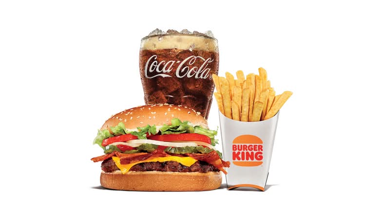 Whopper with Bacon and Cheese Meals