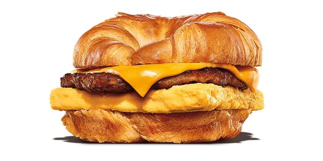 Sausage, Egg and Cheese Croissan'Wich