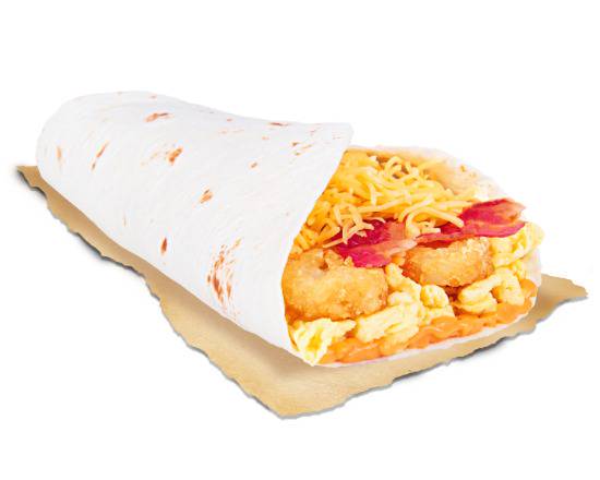 Burrito Huevo Queso Tocino