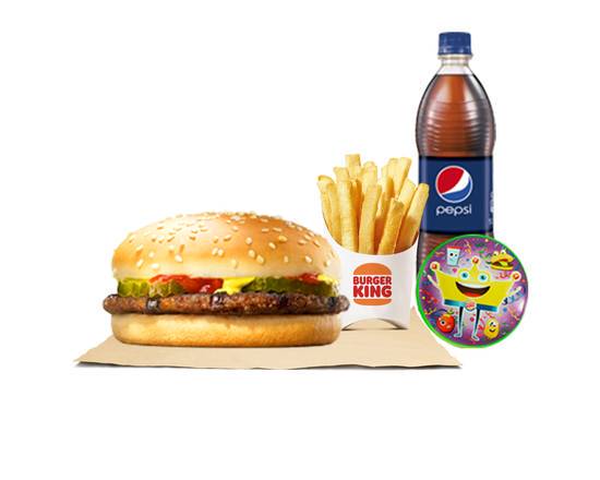 Combo Kids Jr Hamburguesa
