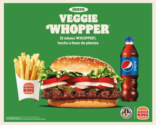 Combo Veggie Whopper