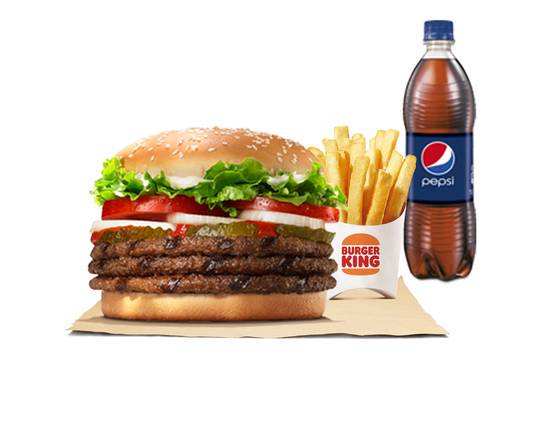 Combo Whopper Triple