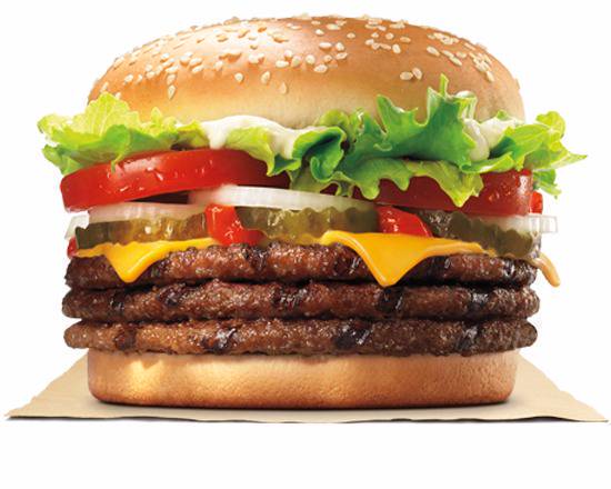 Whopper Triple con Queso