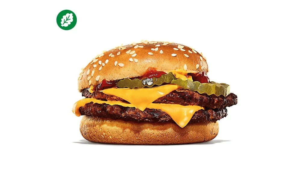 Plant - Based Double Cheeseburger