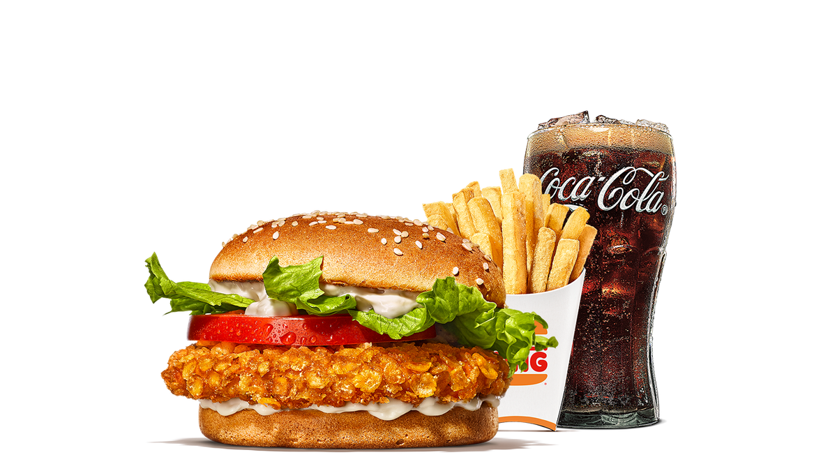 Crispy Chicken King Menü