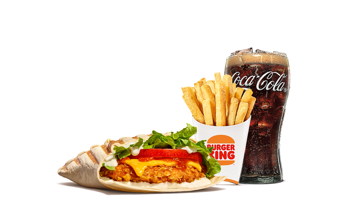 Crispy Chicken Tortilla King Menü