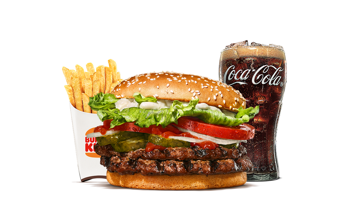 Double Whopper King Menü