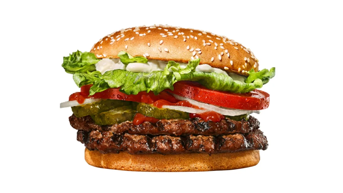 Double WHOPPER