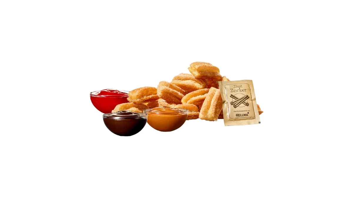 Erdbeer Churros