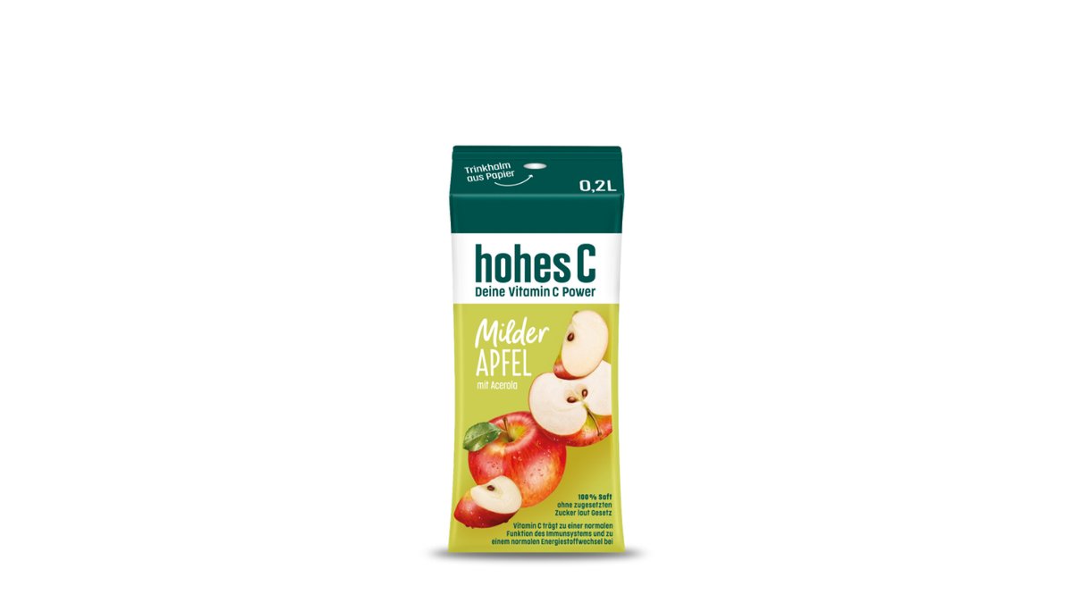 Hohes C Milder Apfel 0,2l