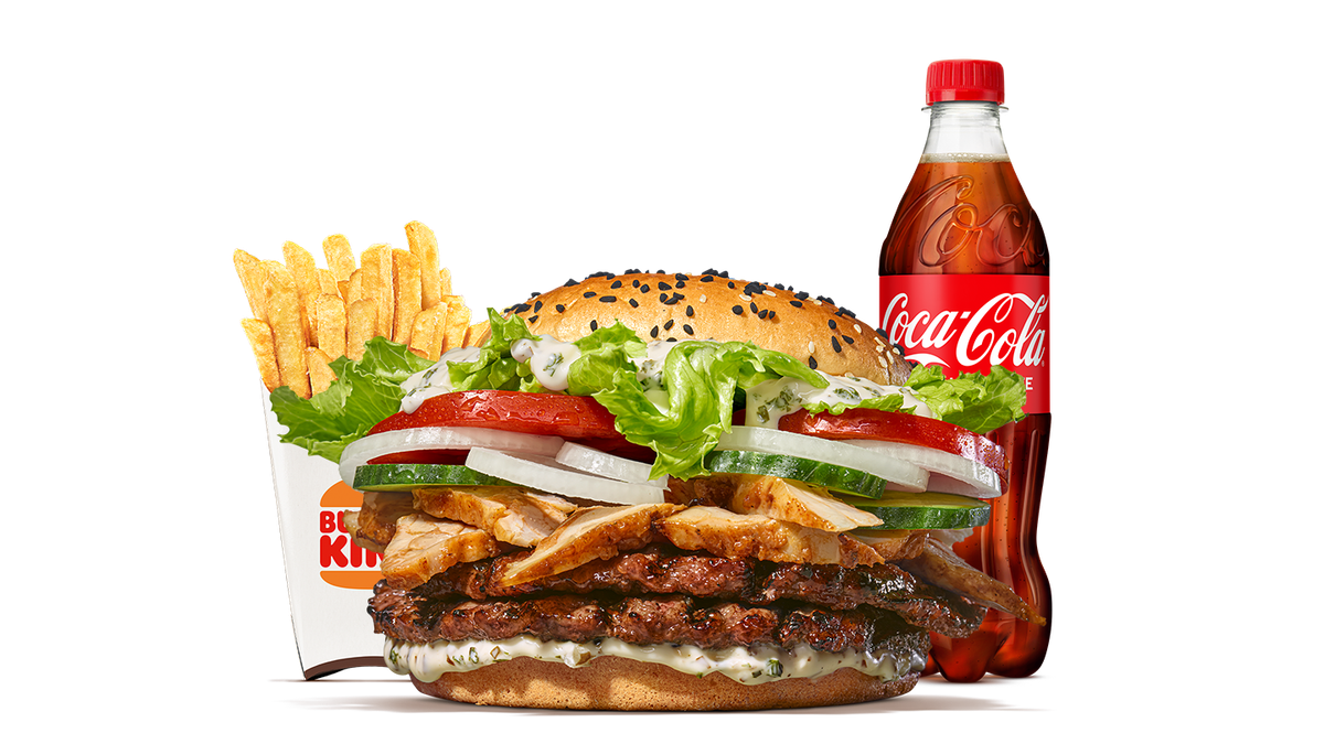 Kebab* Style Lover mit Double Beef-Patty Menü