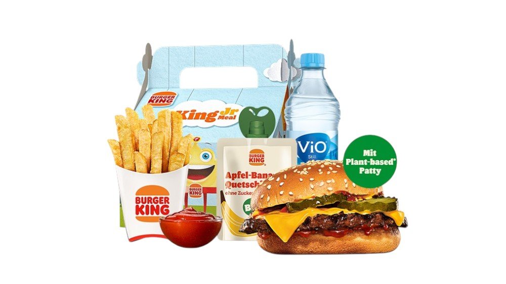 King Jr. Meal Plant-based Cheeseburger