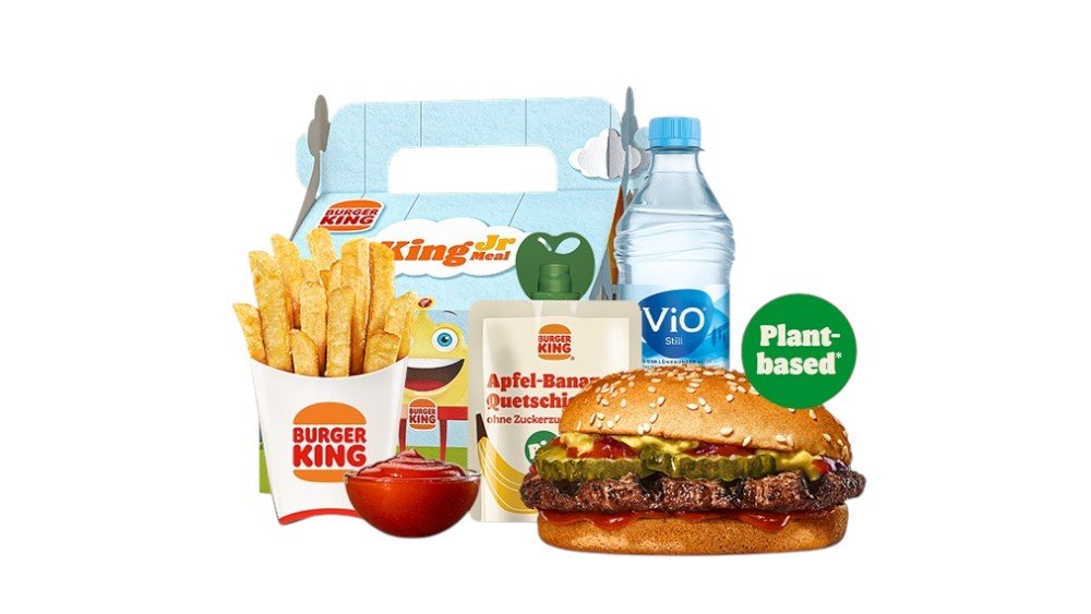 King Jr. Meal Plant-based Hamburger
