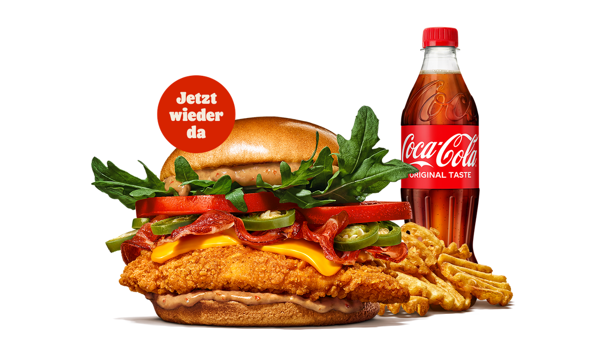 King's Whisky BBQ Chicken Menü