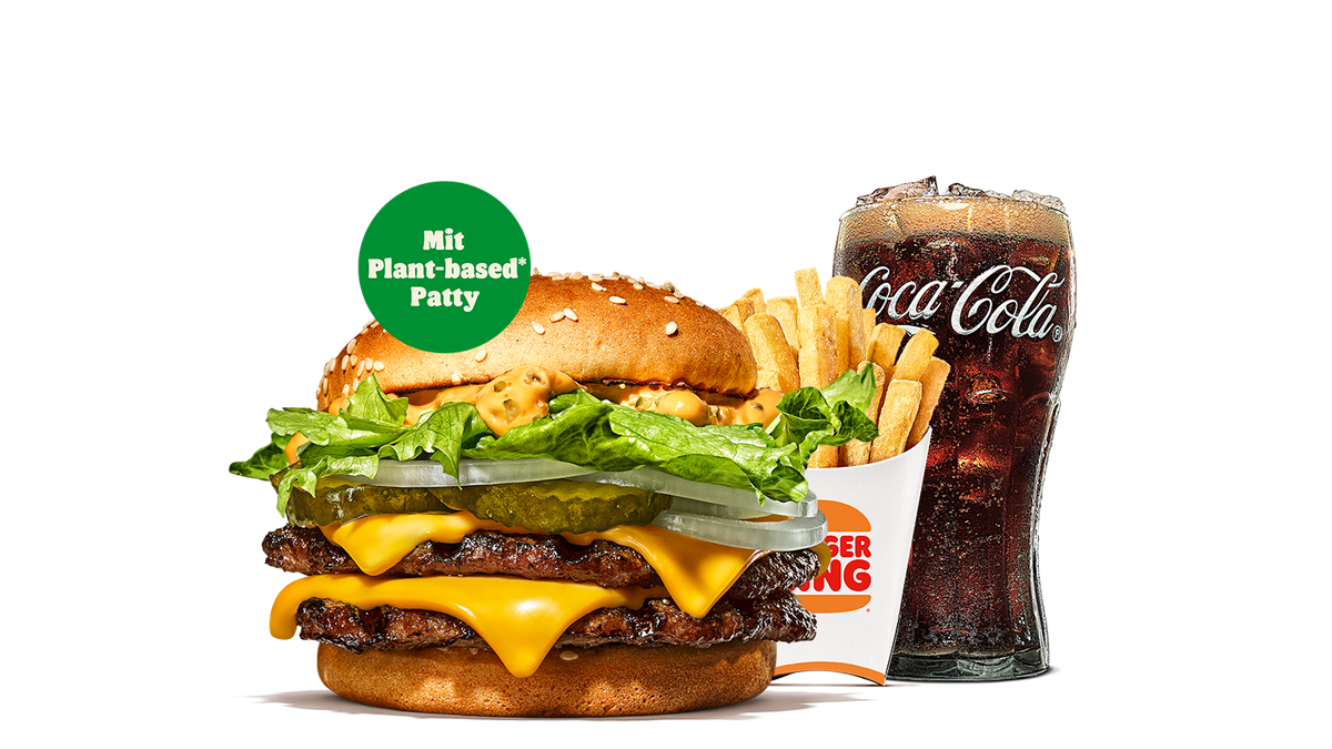 Plant-Based Big King King Menü