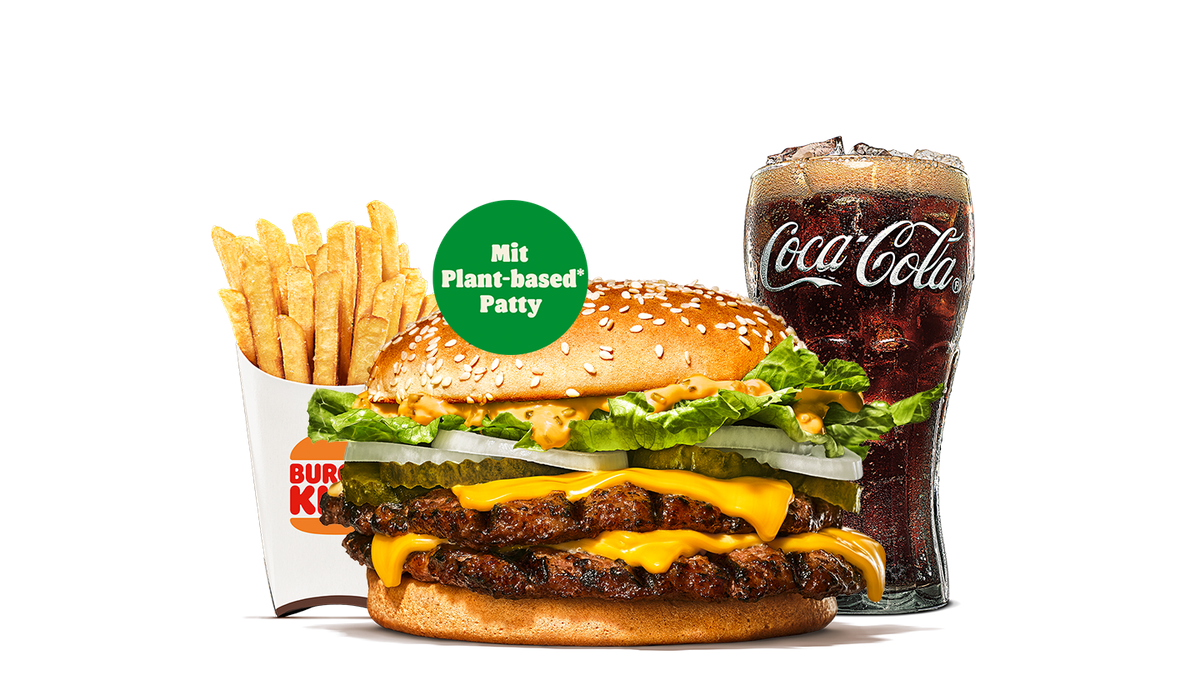 Plant-Based Big King XXL King Menü