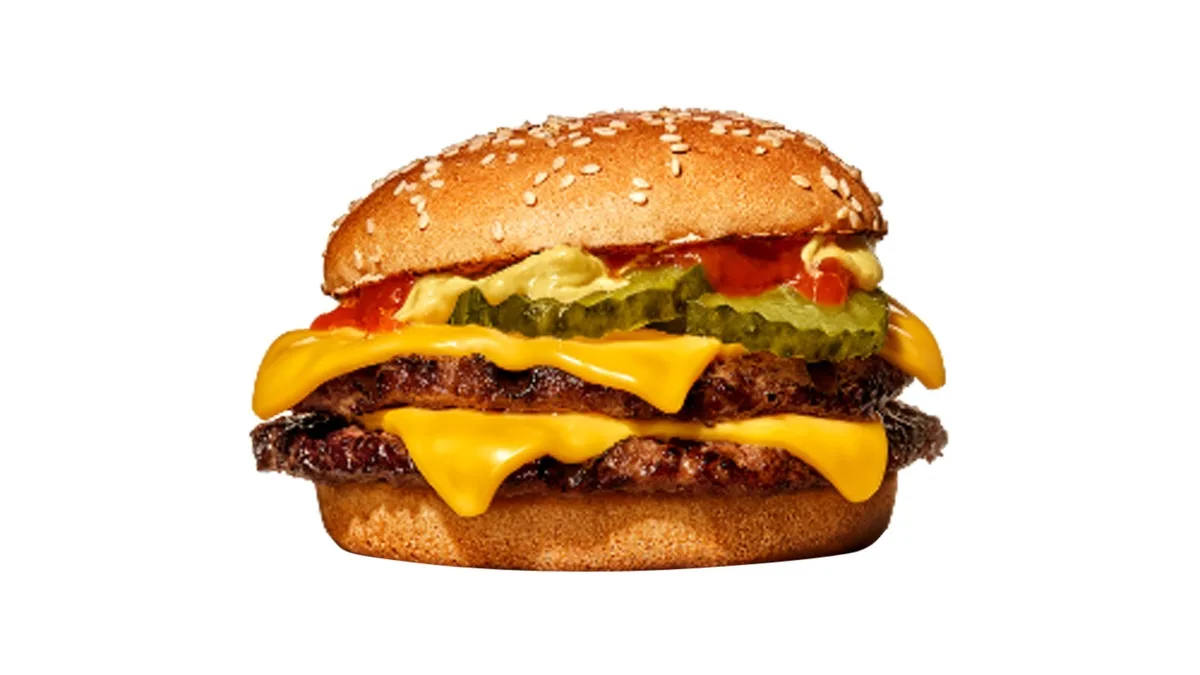 Plant-based* Double Cheeseburger