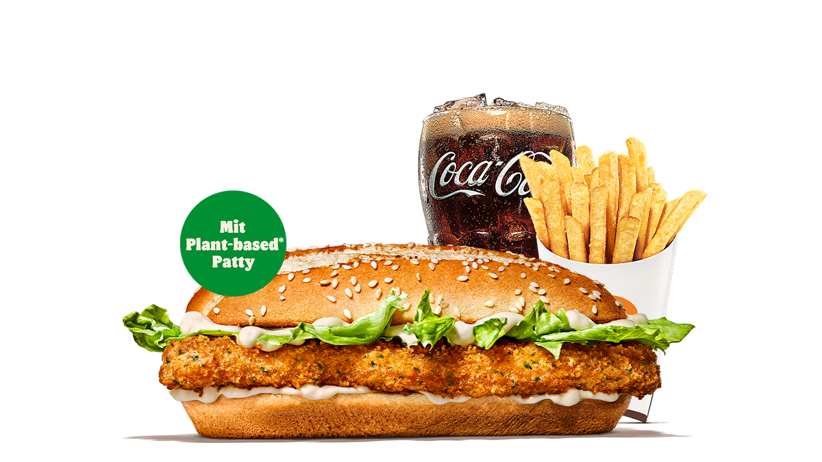 Plant-Based Long Chicken King Menü