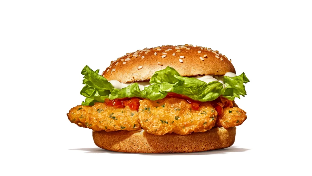 Plant-based* Nugget Burger