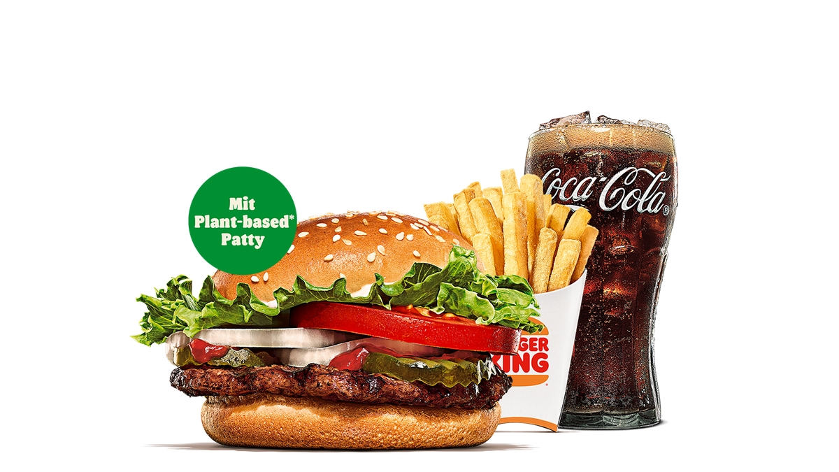Plant-Based Whopper Jr. King Menü