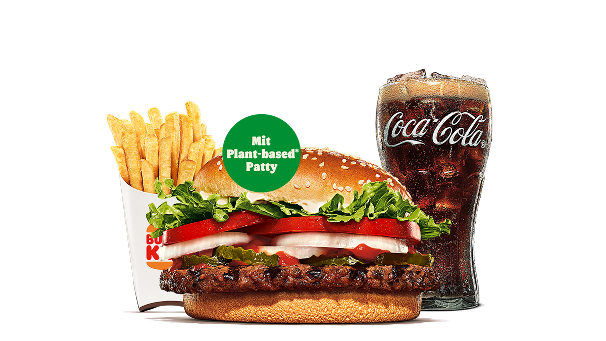 Plant-Based Whopper King Menü