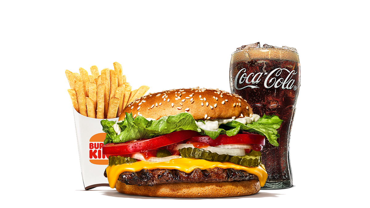 Whopper King Menü