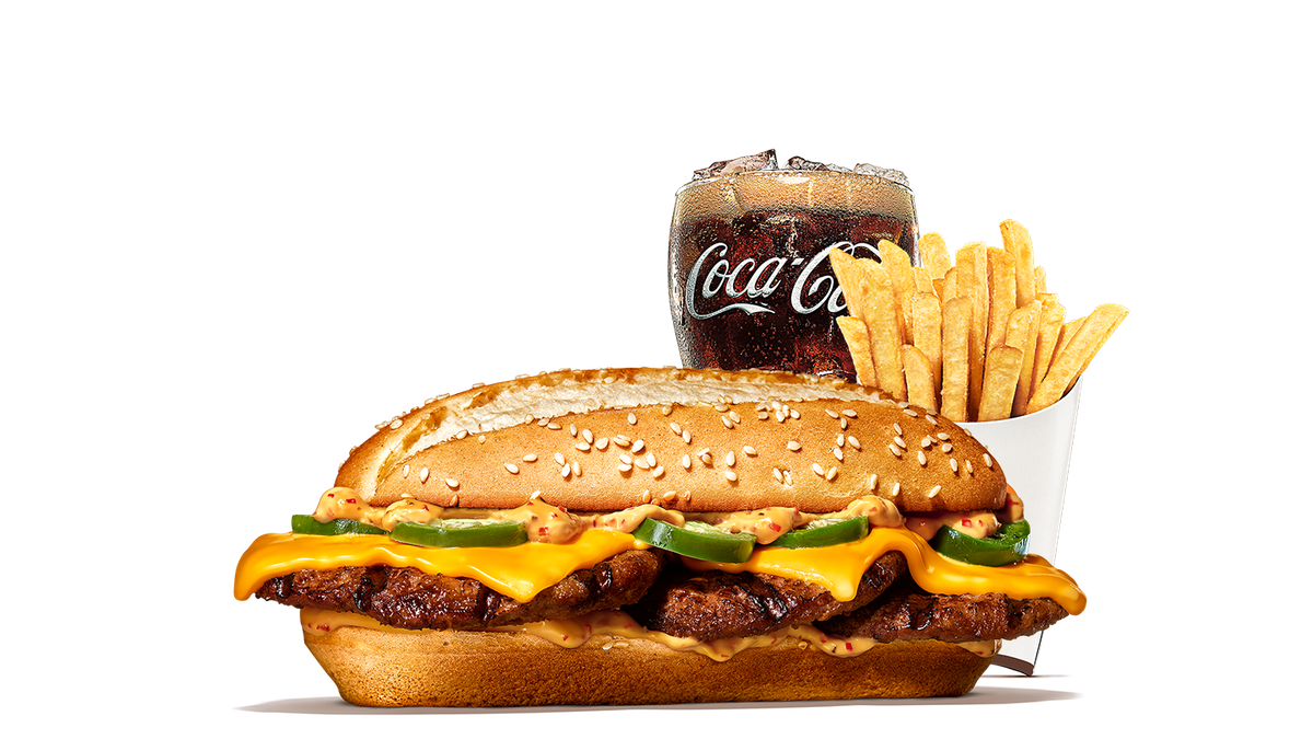 X-Tra Long Chili-Cheese King Menü