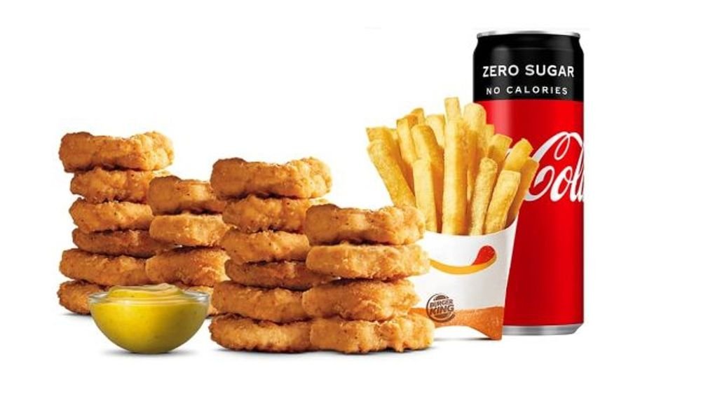 Chicken Nuggets 20 stk. Meal