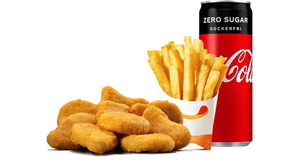 Chicken Nuggets 9 stk. Meal