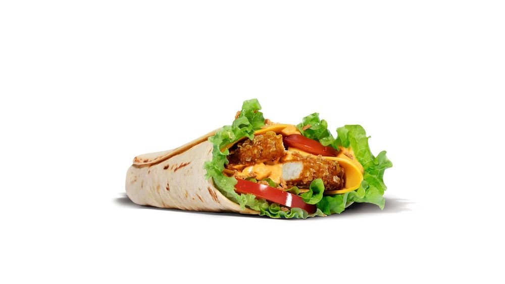 Chili Cheese Chicken Wrap