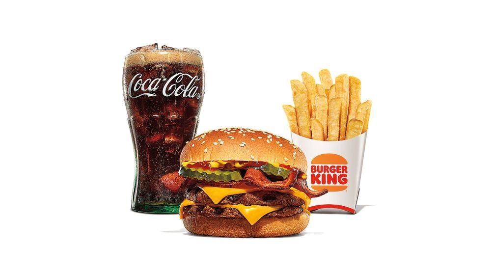 Double Bacon Cheeseburger Meal