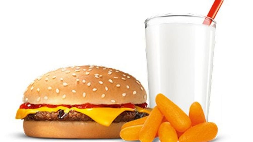 King Jr. Cheeseburger Meal