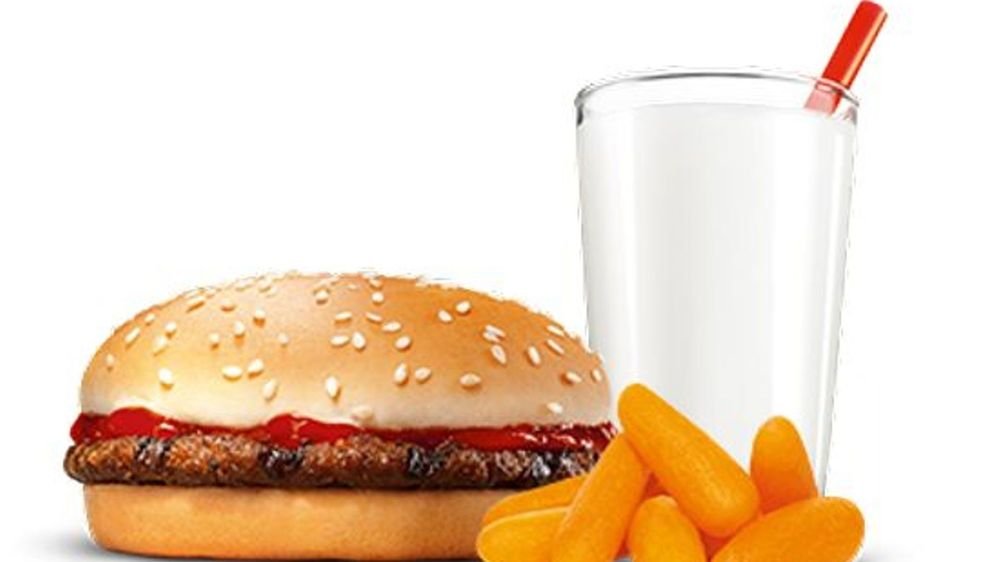 King Jr. Hamburger Meal
