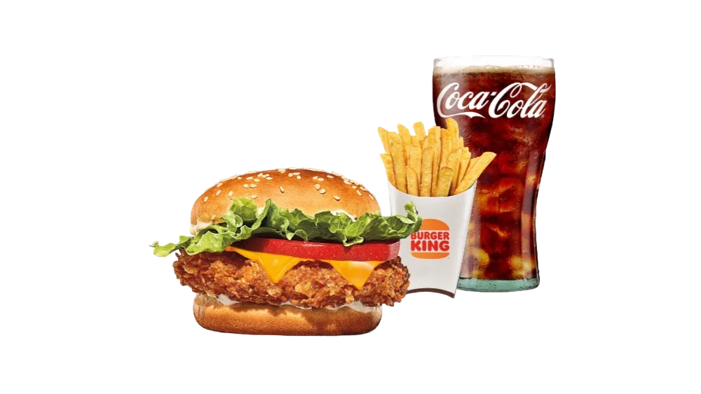 Crispy Chicken juustuga eine