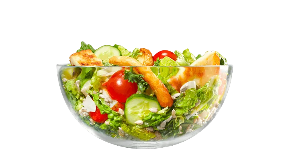 Halloumi salat