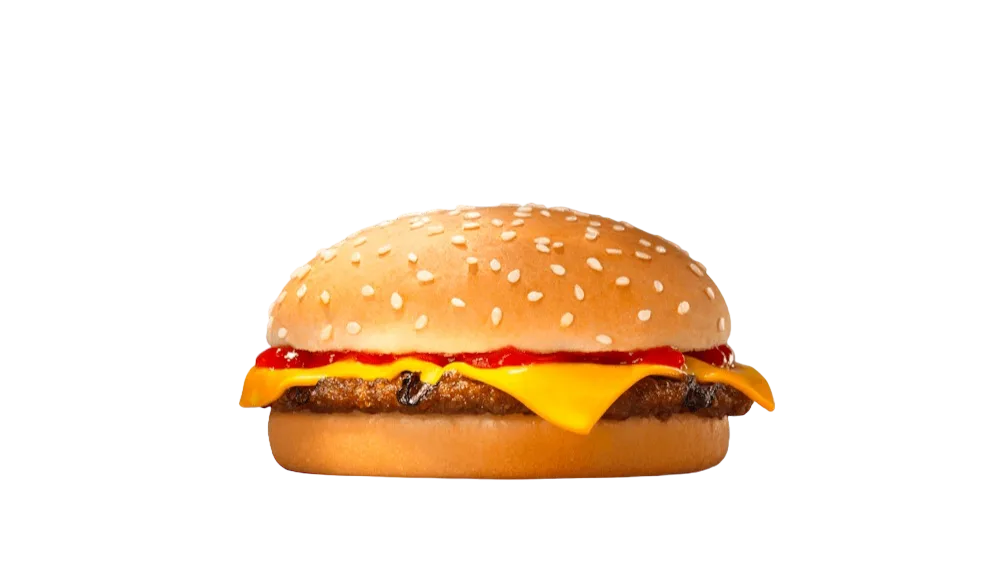 King JR juustuburger