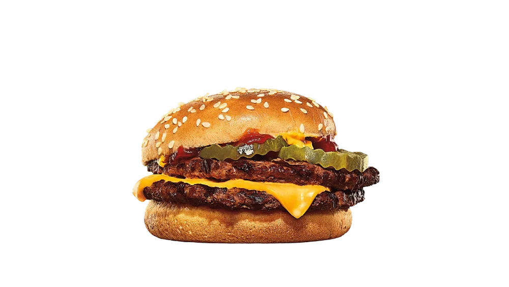 Topelt juustuburger
