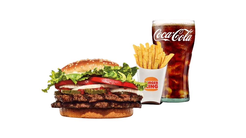 Topelt Whopper eine