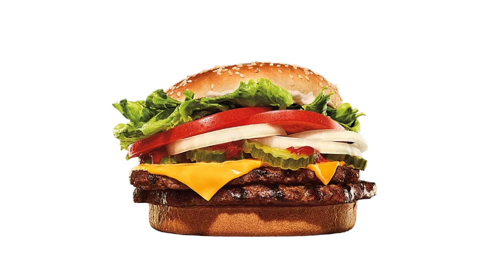 Topelt Whopper  juustuga