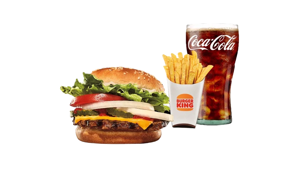 Whopper JR juustuga eine